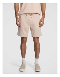 Avenue Jersey Shorts in Natural