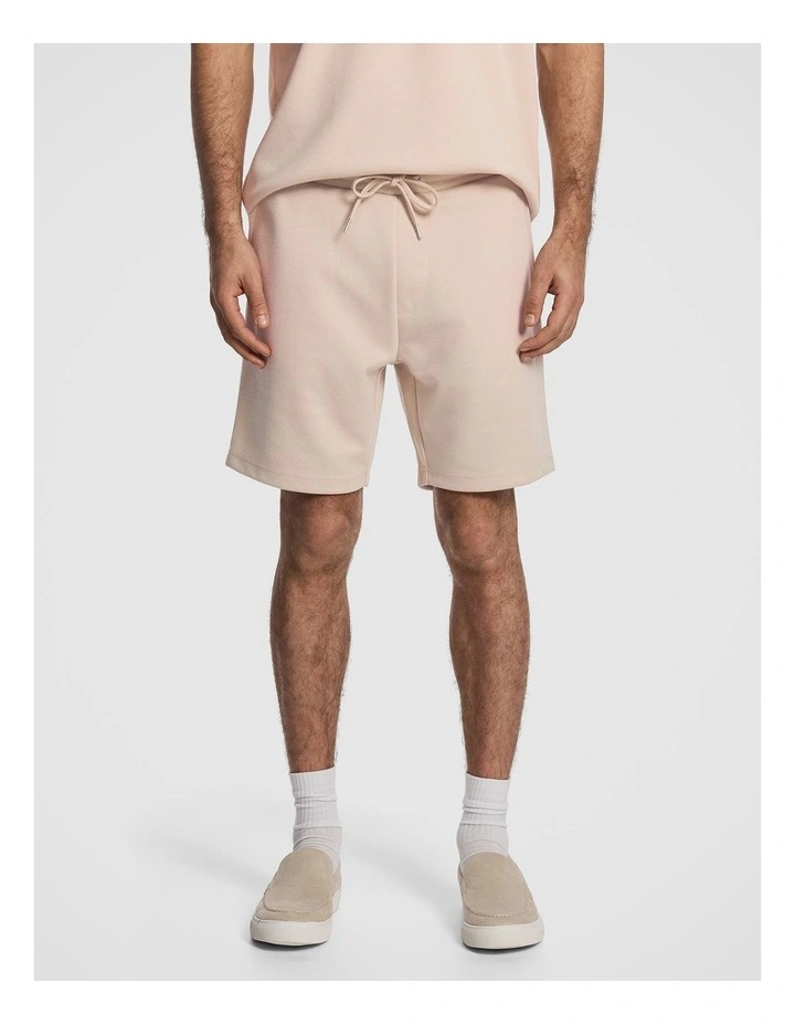 Avenue Jersey Shorts in Natural image 1