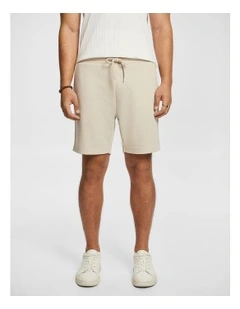 Avenue Jersey Short in Natural