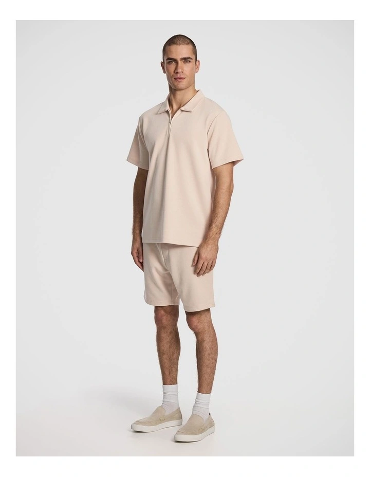 Avenue Jersey Shorts in Natural image 4