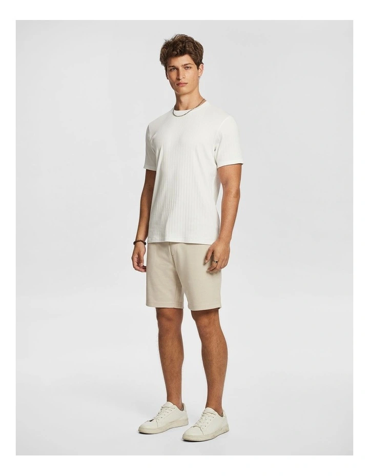 Avenue Jersey Short in Natural image 4