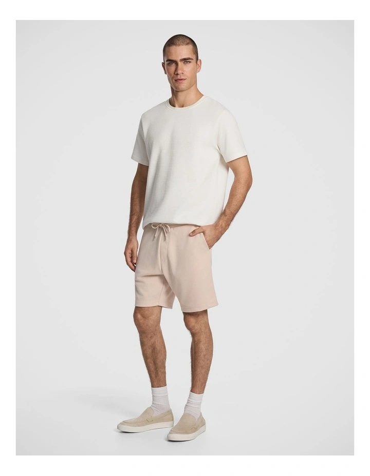Avenue Jersey Shorts in Natural image 5