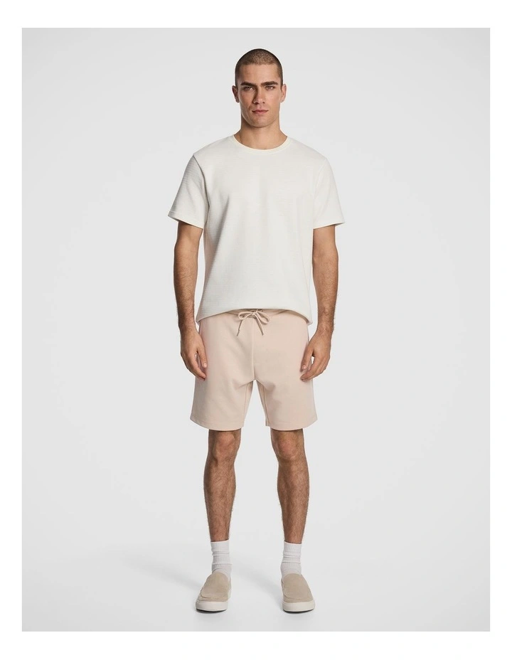 Avenue Jersey Shorts in Natural image 6