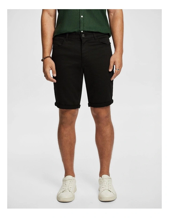 Herston Reg Shorts in Black image 1
