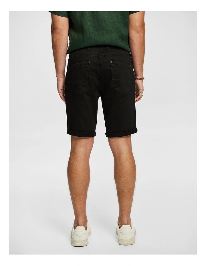 Herston Reg Shorts in Black image 2