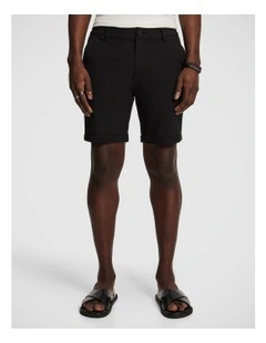 Performance Stretch Short in Black
