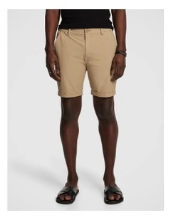 Performance Stretch Short in Natural