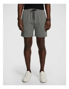 Mitch Jersey Short in Black