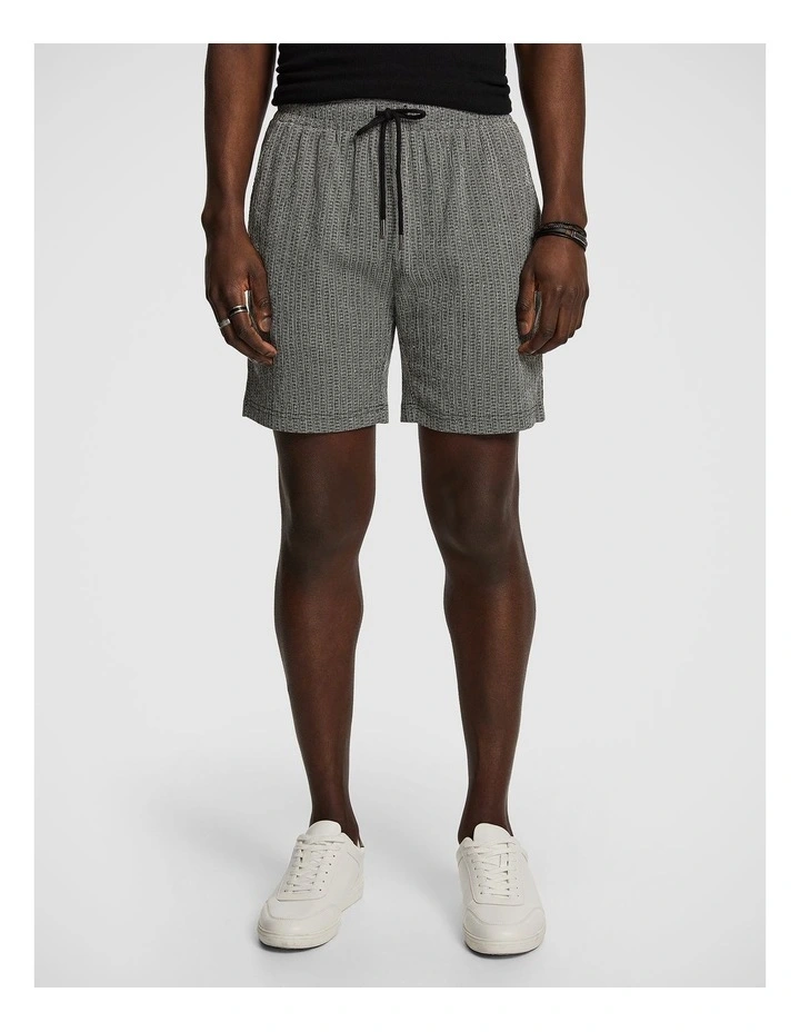 Mitch Jersey Short in Black image 1