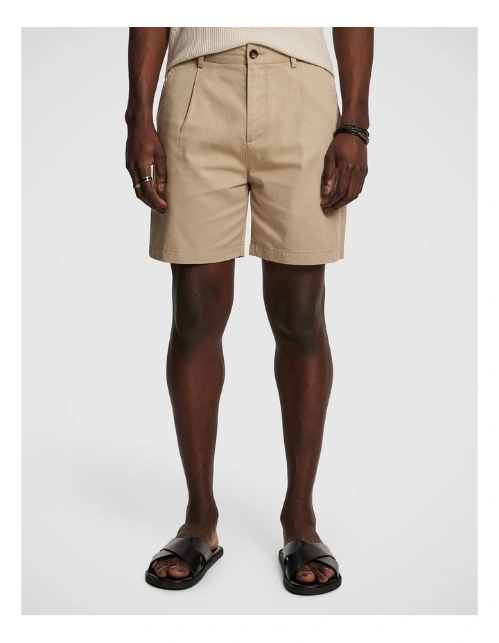 Wilfred Pleat Short in Natural image 1