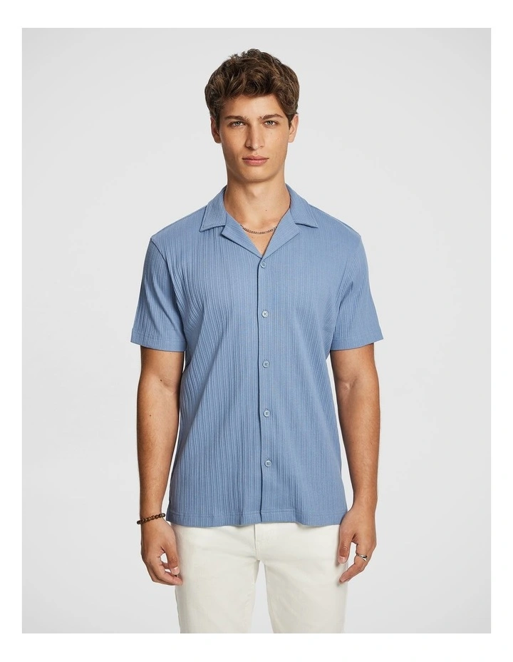Keyse Jersey Shirt in Blue image 1