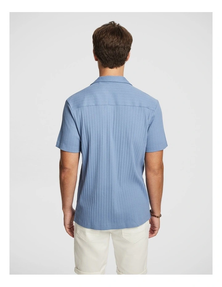 Keyse Jersey Shirt in Blue image 2