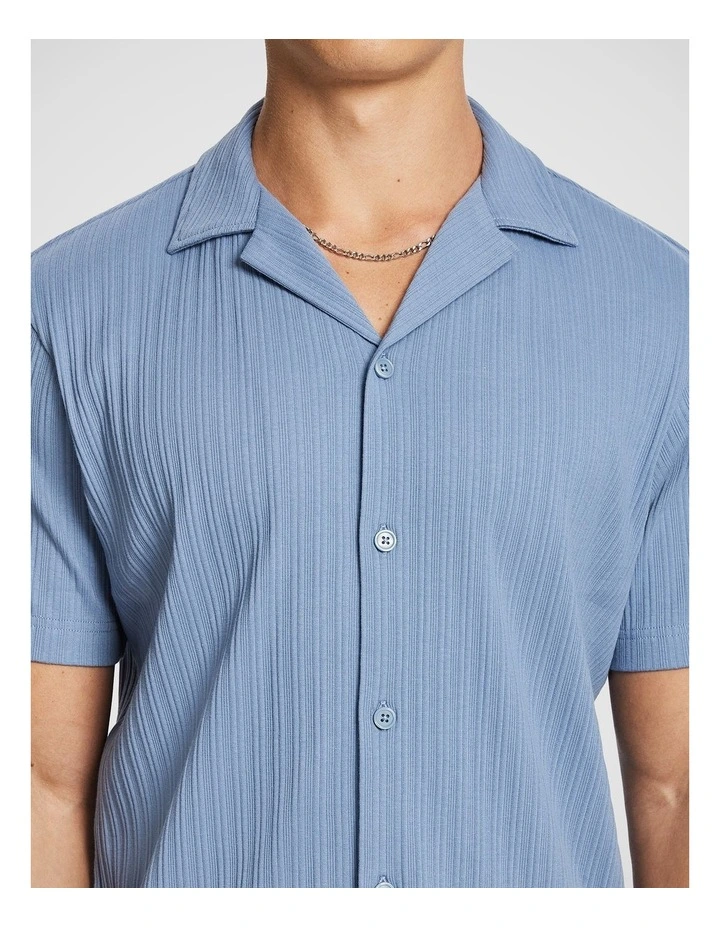 Keyse Jersey Shirt in Blue image 3