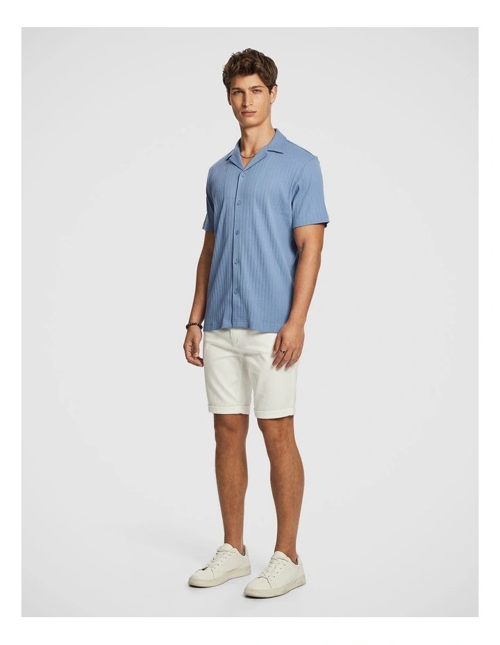 Keyse Jersey Shirt in Blue image 4