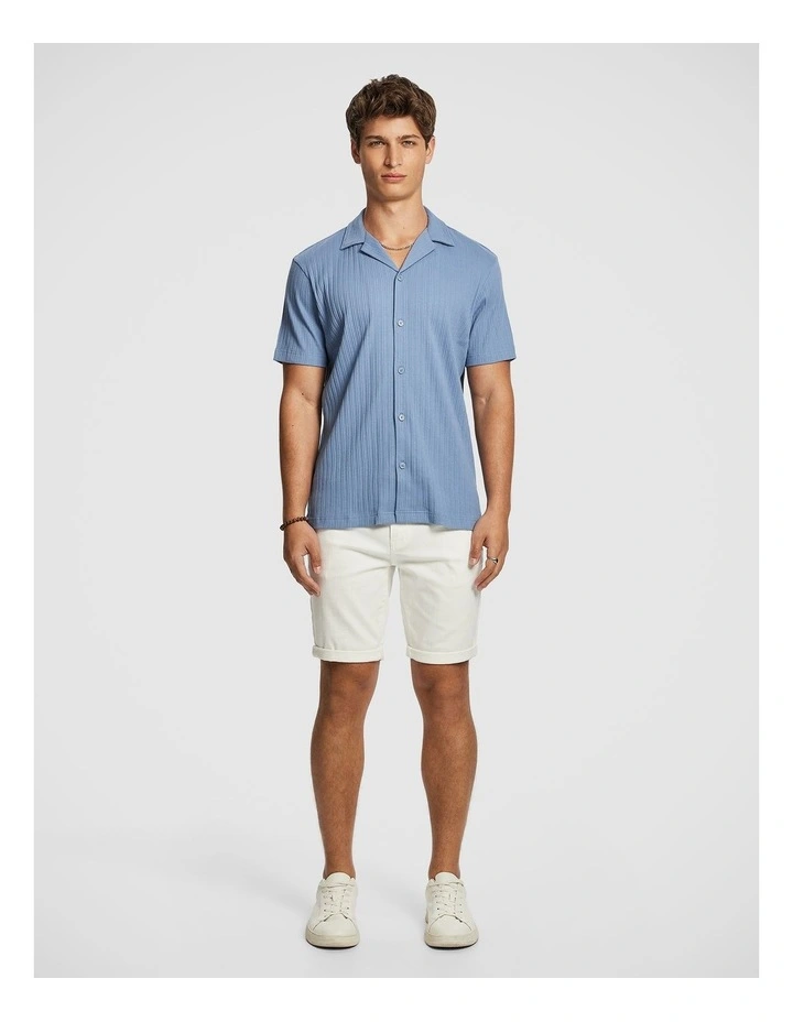 Keyse Jersey Shirt in Blue image 5