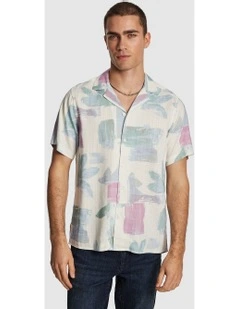 Eden Linen Blend Shirt in Multi