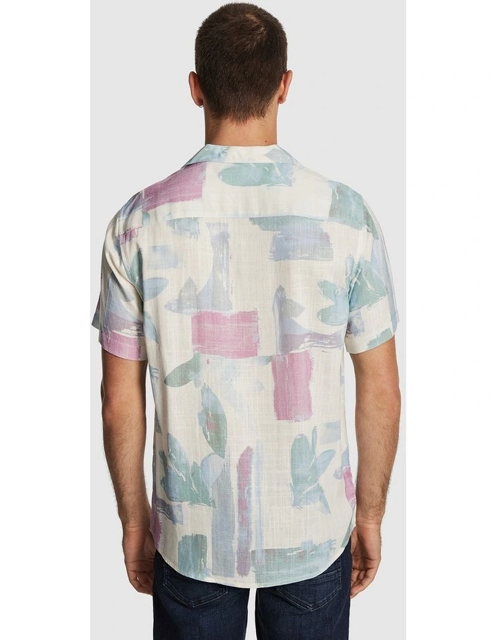 Eden Linen Blend Shirt in Multi image 2