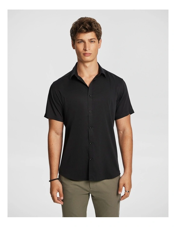 Heathcliff Bamboo Shirt in Black image 1