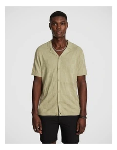 Edwards Knit Shirt in Green