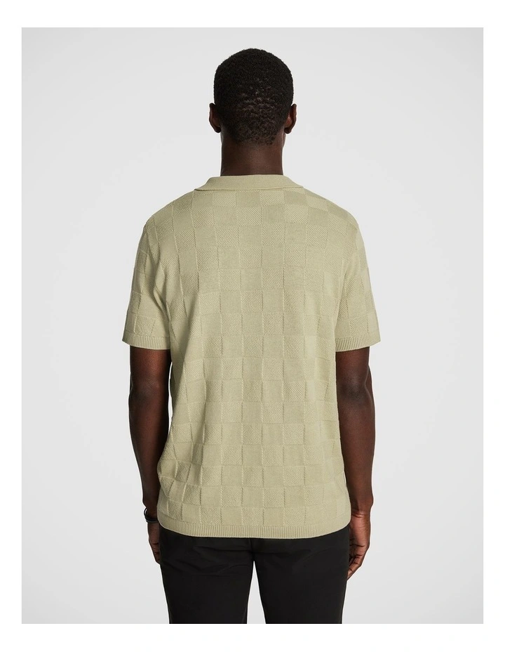 Edwards Knit Shirt in Green image 2