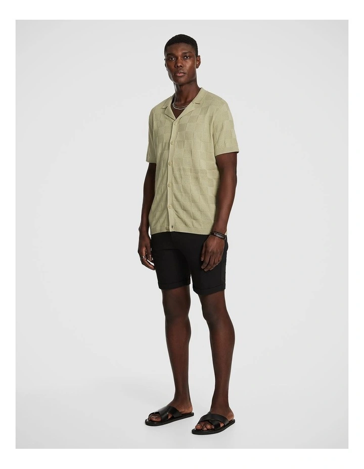 Edwards Knit Shirt in Green image 4