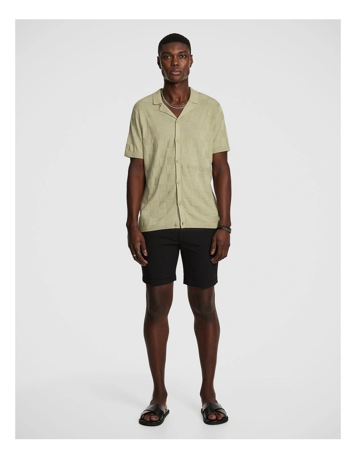 Edwards Knit Shirt in Green image 5