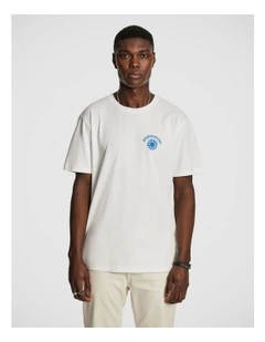 Salvatore Graphic Tee in White