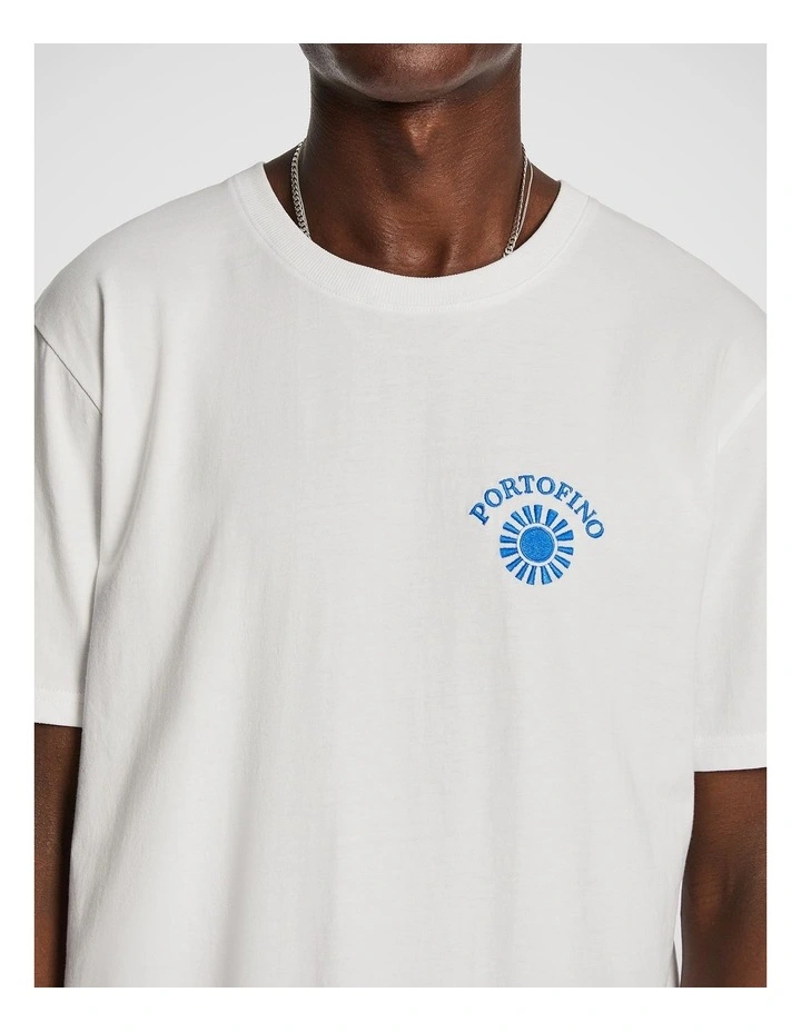 Salvatore Graphic Tee in White image 3