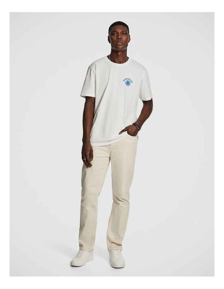 Salvatore Graphic Tee in White image 5