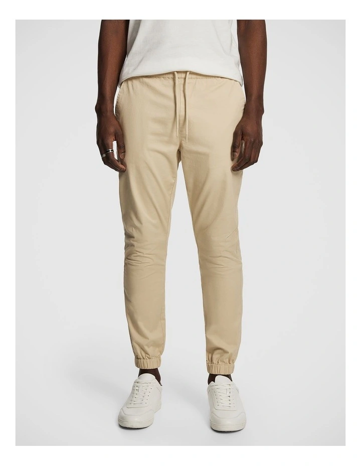 Bowie Cuffed Chino in Natural image 1