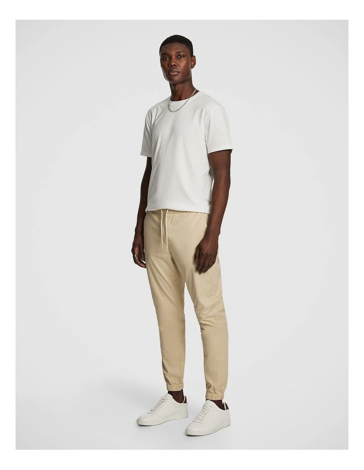 Bowie Cuffed Chino in Natural image 3