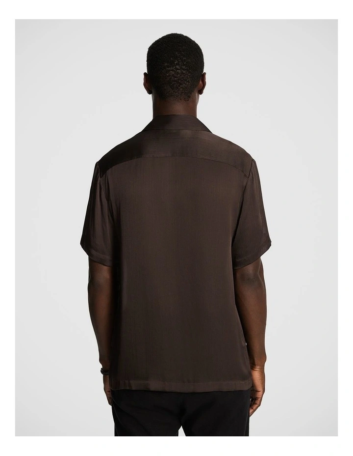 Hayden Shirt in Chocolate image 2