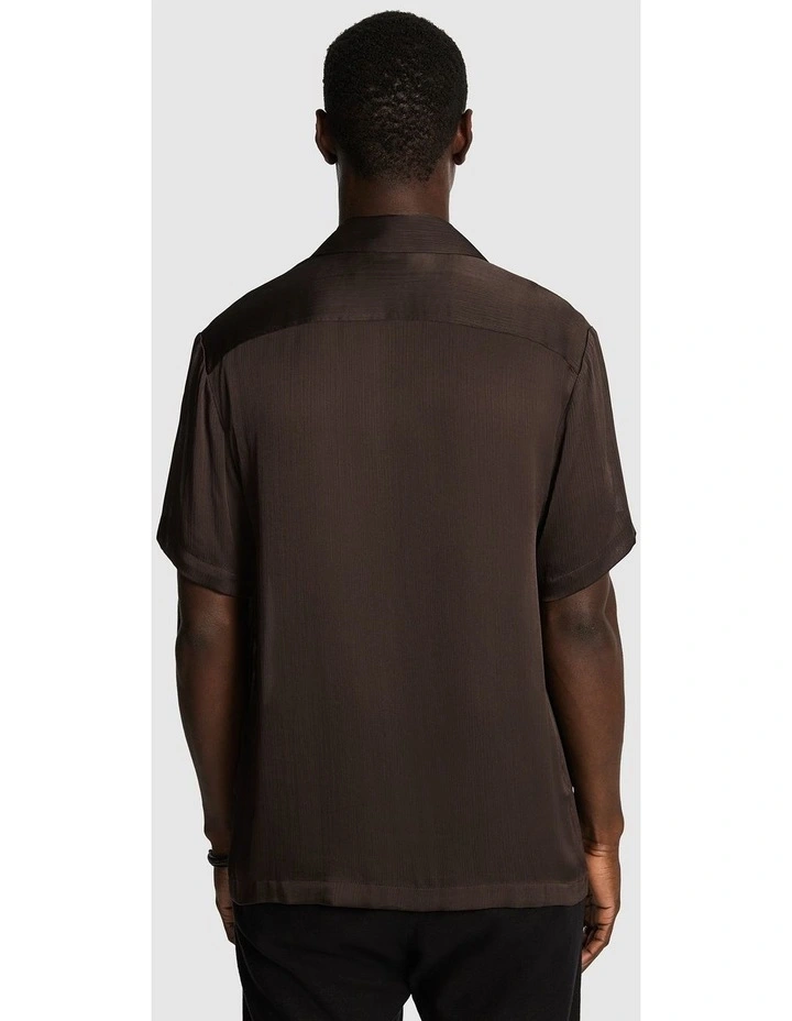 Hayden Shirt in Chocolate image 2