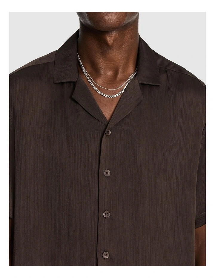 Hayden Shirt in Chocolate image 3