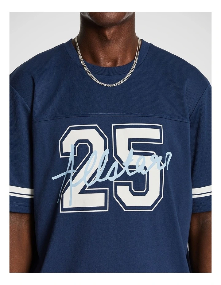 Tanner Tee in Navy image 3