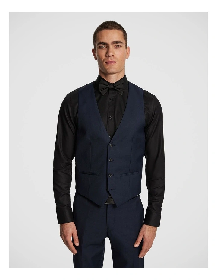 Casino Waistcoat in Navy image 1