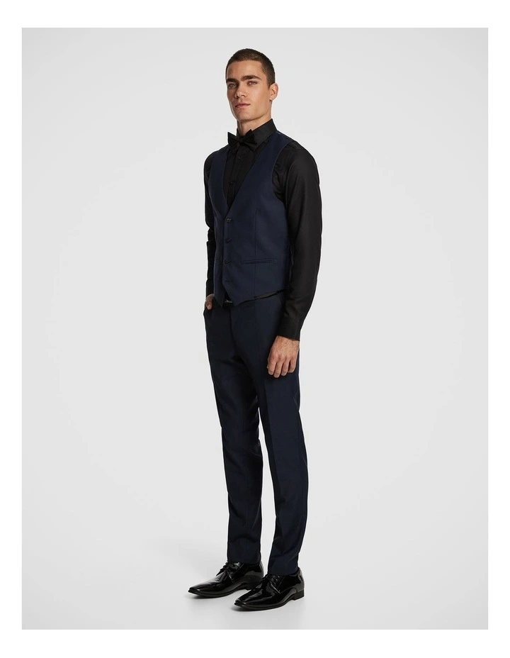 Casino Waistcoat in Navy image 4
