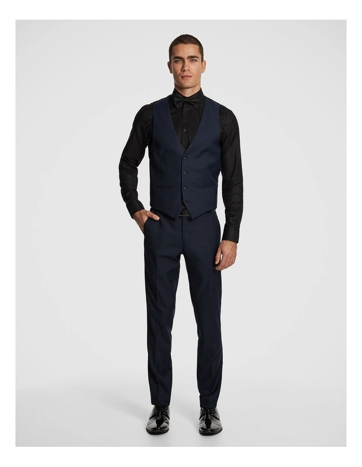 Casino Waistcoat in Navy image 5
