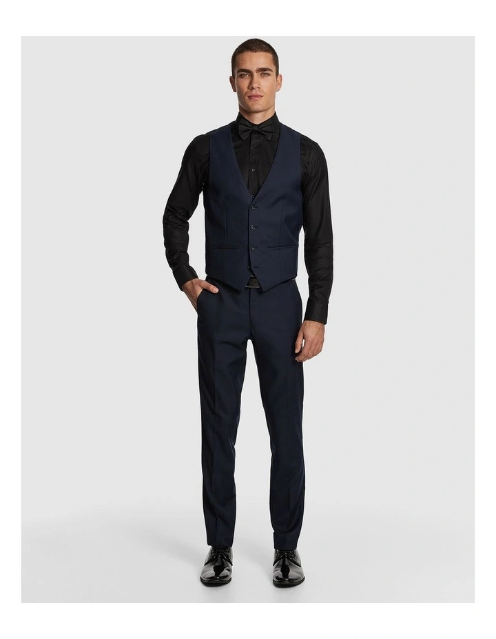 Casino Waistcoat in Navy image 5