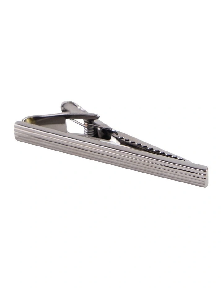 Coutts Tie Bar 5cm in Gunmetal image 1