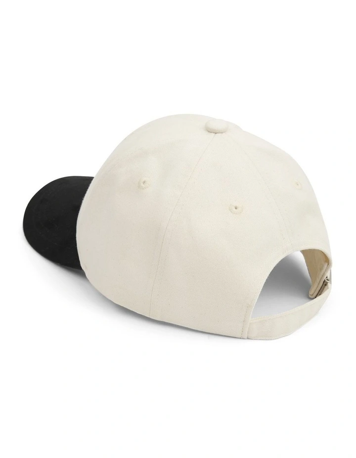 New York Baseball Cap in White image 2