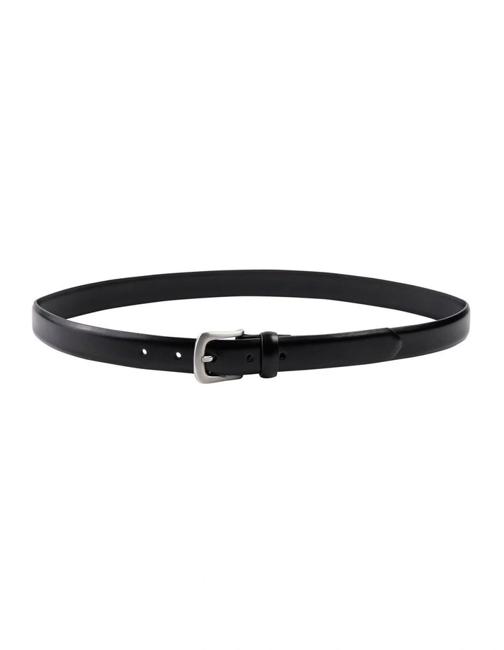 Aiden Textured Belt in Black image 2