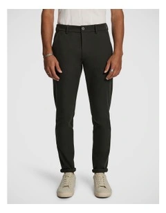 Energy Hyper Stretch Skinny Chino in Dark Green