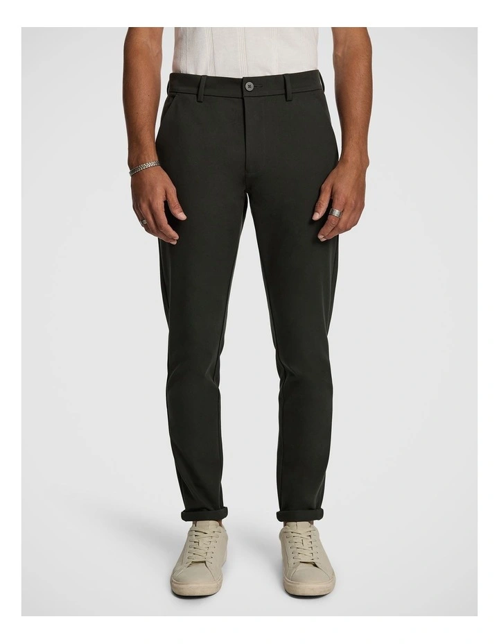 Energy Hyper Stretch Skinny Chino in Dark Green image 1