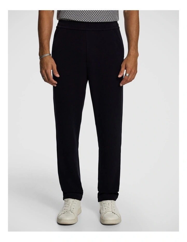 Comfort Tapered Chino in Ink image 1