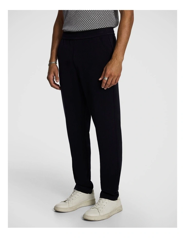 Comfort Tapered Chino in Ink image 3