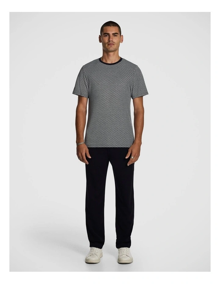 Comfort Tapered Chino in Ink image 7
