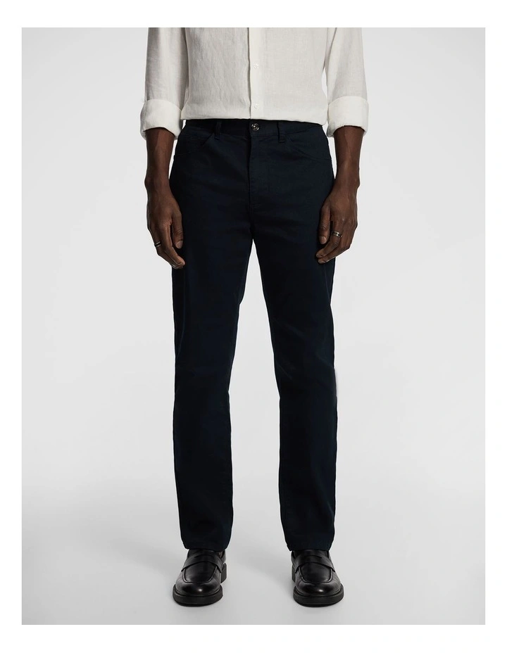 Bronson Straight Chino in Blue image 1