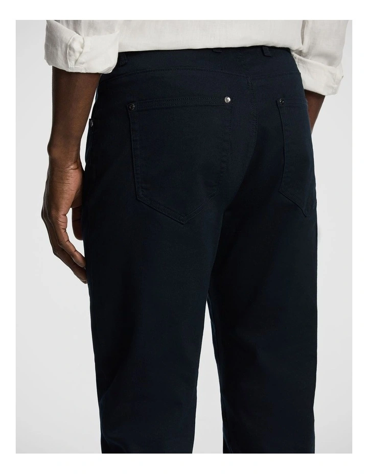 Bronson Straight Chino in Blue image 4