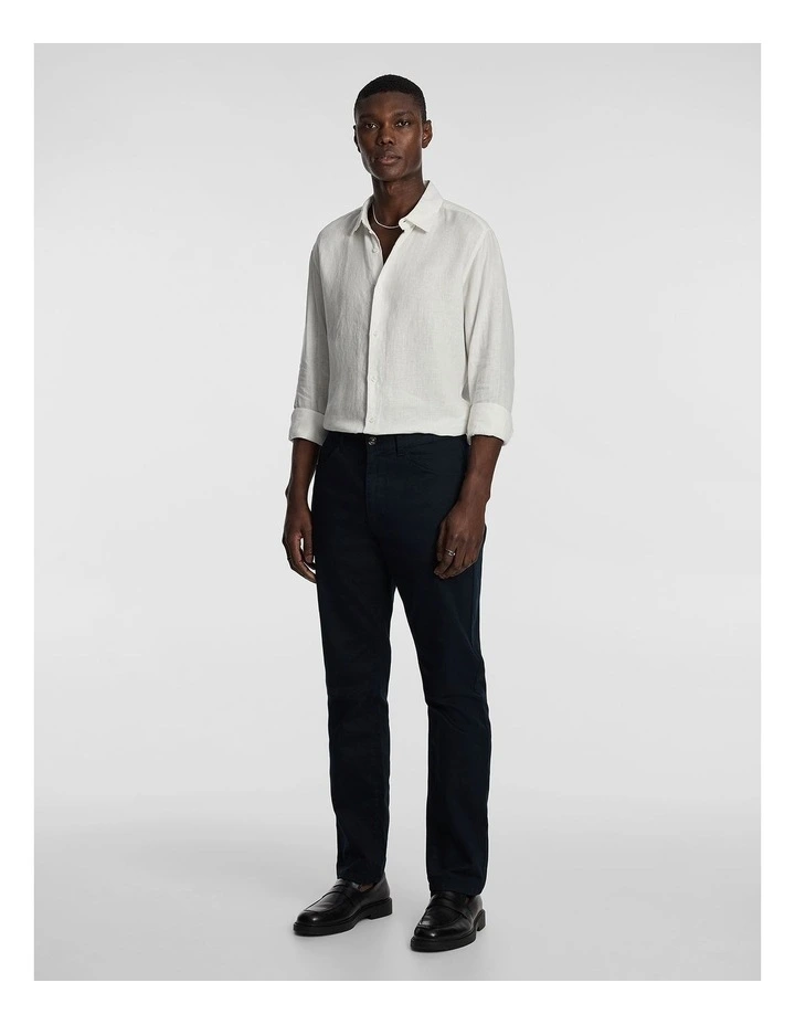 Bronson Straight Chino in Blue image 5